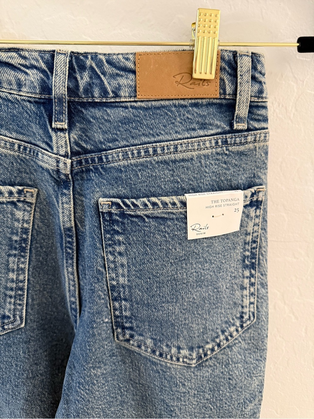 Rails NWT Topanga High Rise Straight Jeans - Picture 7 of 13